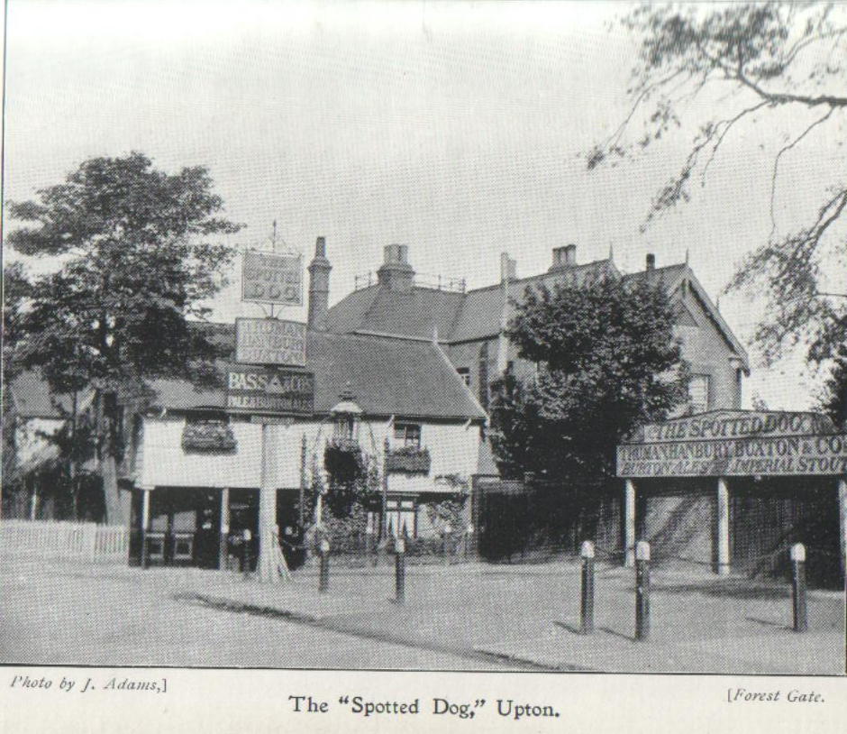 Spotted Dog, Upton Lane, West Ham in 1900