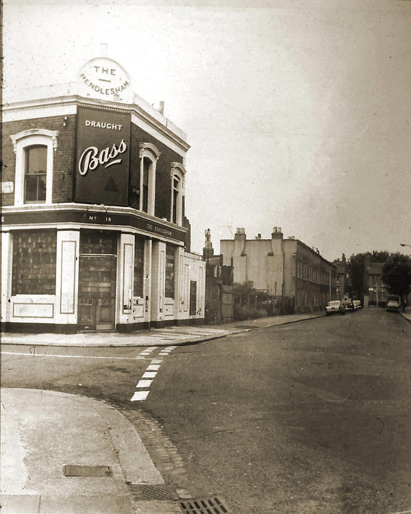 Rendlesham Arms, Stellman Street, Clapton - in 1970 just prior to being demolished