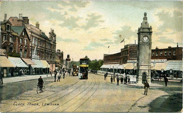 Lewisham High Street & the Clock Tower