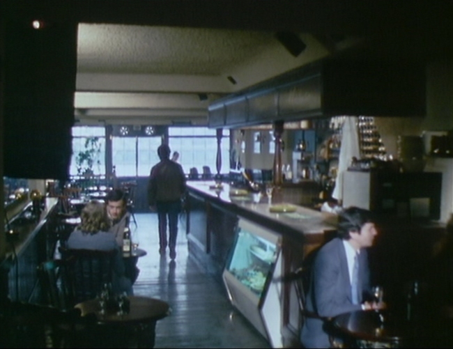 Another of the  Watermans Arms when it was Bootys Wine Bar, from the the 1980 BBC TV series, The Chinese Detective. Episode, Wheels Within Wheels.