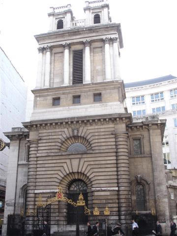 St Mary Woolnoth of the Nativity - in May 2007