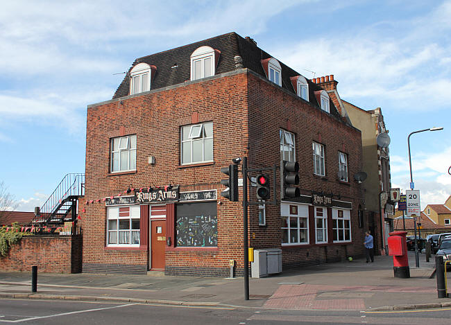Kings Arms, 1 Frances Street, Woolwich SE18 - in March 2014